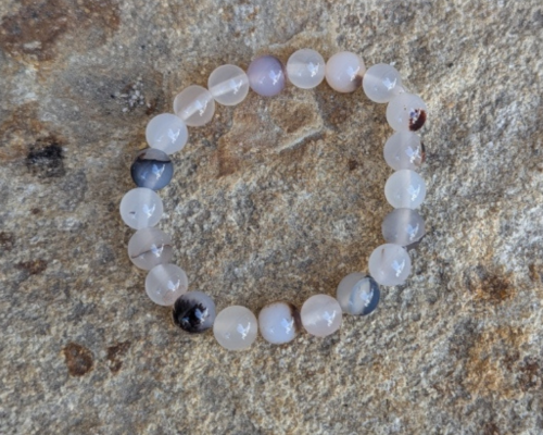 bracelet en agate