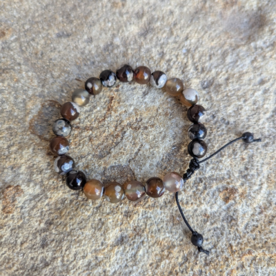 bracelet en agate