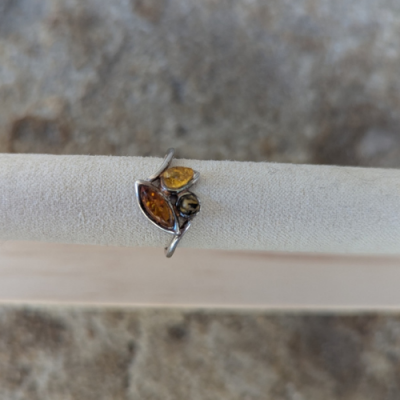 Bague en ambre