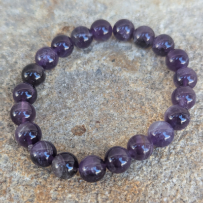 Bracelet en amethyste
