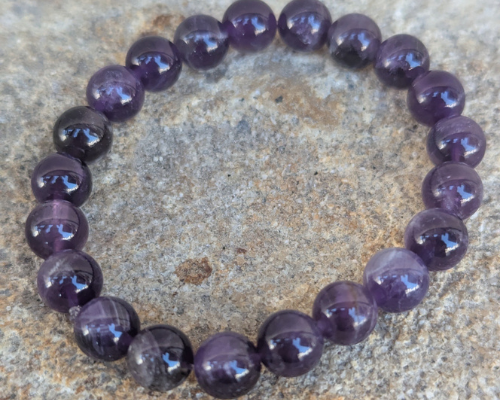 Bracelet en amethyste