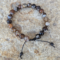 bracelet en agate