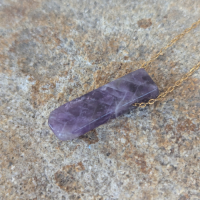 Pendentif en amethyste