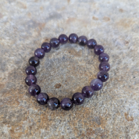 Bracelet en amethyste