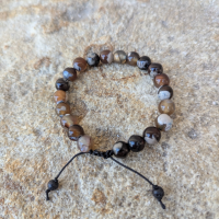 bracelet en agate