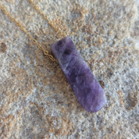 Pendentif en amethyste