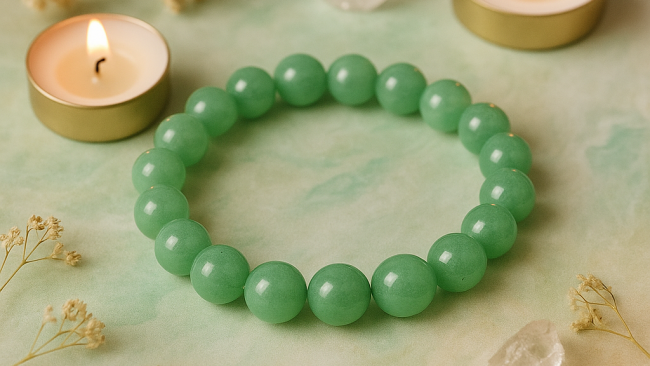 Bijoux en aventurine