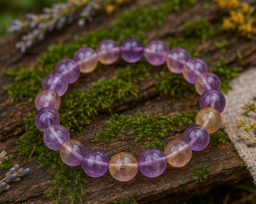 bracelet en Amétrine