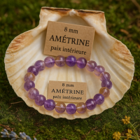 bracelet en Amétrine