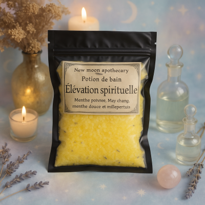 potion de bain sels de bain