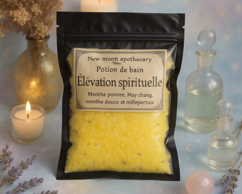 potion de bain sels de bain