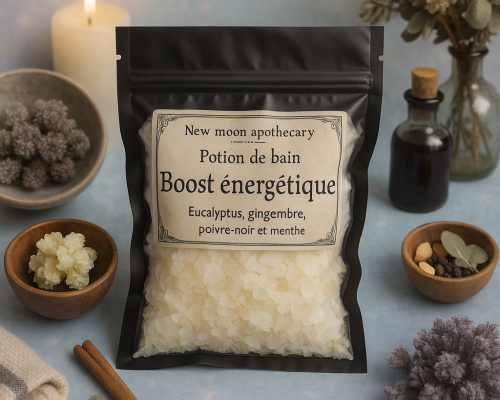 potion de bain sels de bain