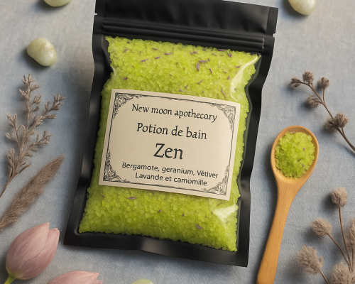 potion de bain sels de bain