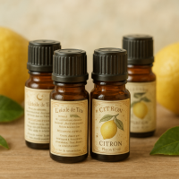 huile essentielle de citron