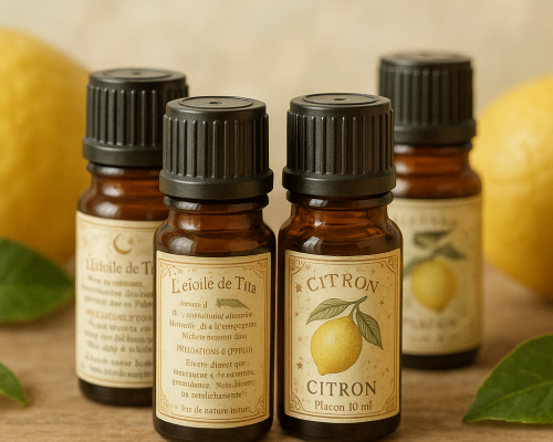 huile essentielle de citron