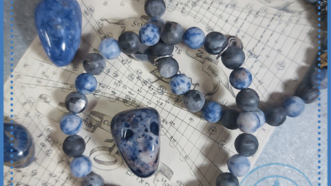 Bijoux en Sodalite