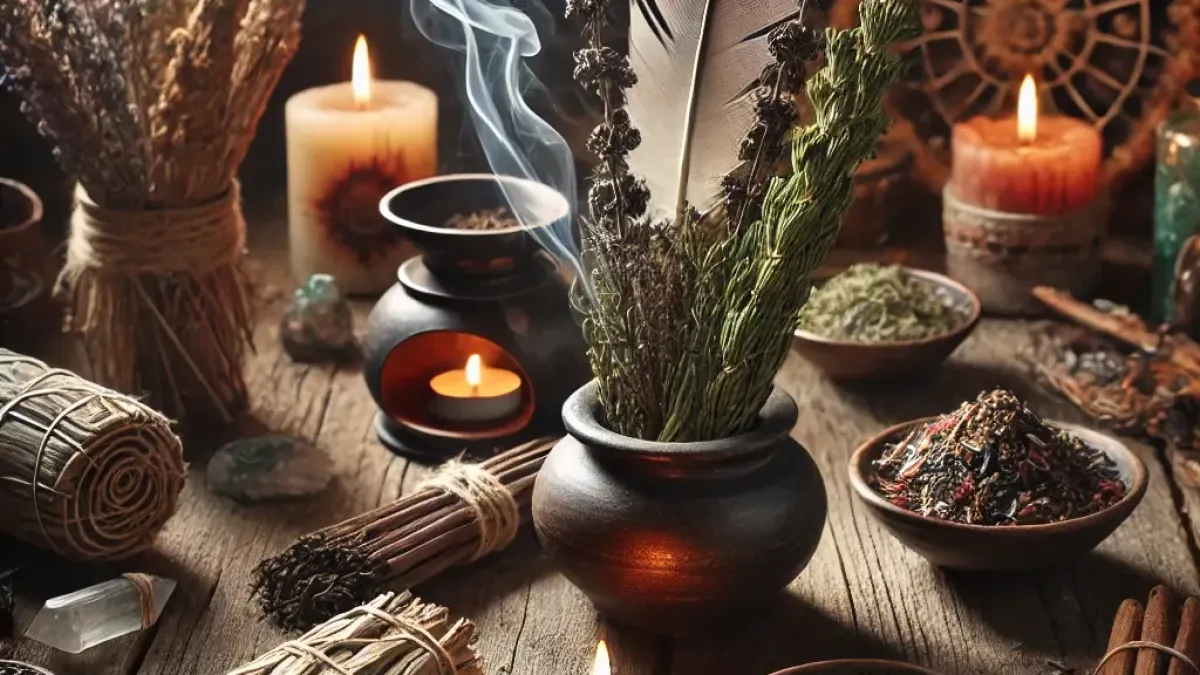 Encens, herbes et parfums d'influence