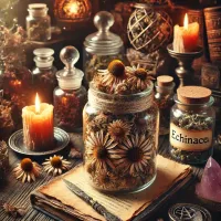 wicca herboristerie de sorciere