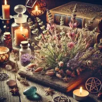 wicca herboristerie de sorciere