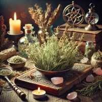 wicca herboristerie de sorciere