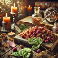 wicca herboristerie de sorciere
