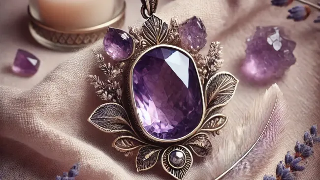 Bijoux en améthyste