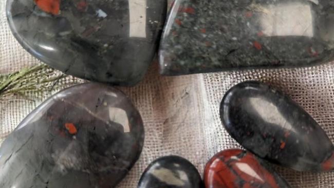 Bijoux en héliotrope