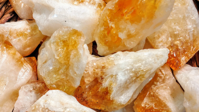 Pierres de citrine
