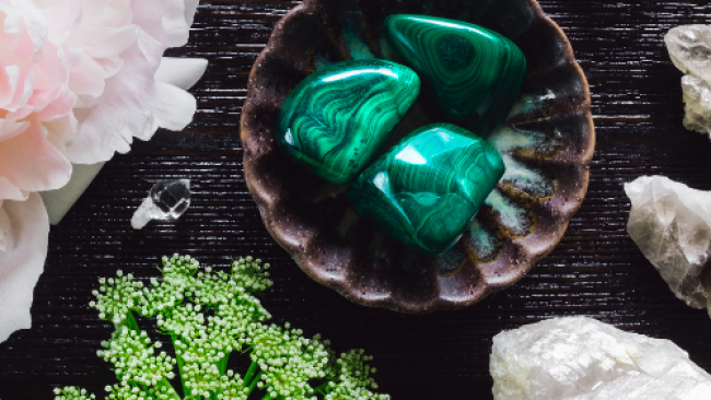 Pierres de Malachite